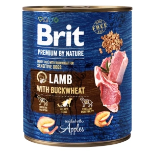 Brit Premium By Nature, Sensitive cu miel, 800 g
