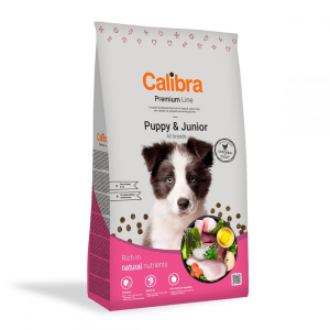 Calibra Dog Premium Puppy&Junior cu pui, 12 kg