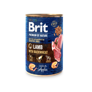 Brit premium by nature, sensitive cu miel, 400 g
