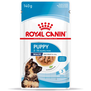 Royal Canin Maxi Puppy Plic, 140 g